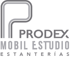 Mobil Estudio - Prodex  Estanterías ángulo ranurado